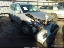 Nissan Rogue S/Sl/Sv 2015 Silver 2.5L
