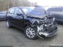 Nissan Rogue 2015 Black 2.5L