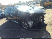 Nissan Murano S/Sl/Sv/Platinum 2015 Black 3.5L
