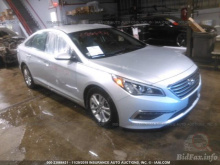 Hyundai Sonata 2015 Silver 2.4L