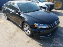Volkswagen Passat Se 2013 Black 2.5L 5