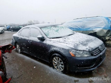 Volkswagen Passat S 2014 Gray 2.5L 5