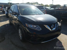 Nissan Rogue S 2015 Black 2.5L 4