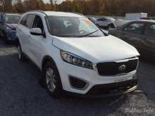 Kia Sorento Lx 2016 White 2.4L 4