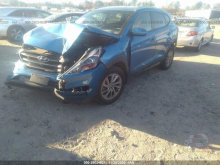 Hyundai Tucson Se 2016 Blue 2.0L