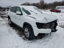 Volkswagen Atlas Se 2018 White 3.6L 6