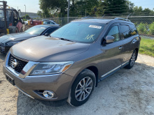 Nissan Pathfinder S 2013 Brown 3.5L 6