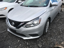 Nissan Sentra S 2017 Silver 1.8L 4