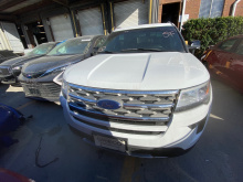 Ford Explorer Xlt 2018 White 3.5L 6