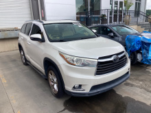 Toyota Highlander Limited 2015 White 3.5L