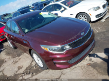 Kia Optima Lx 2016 Burgundy 2.4L