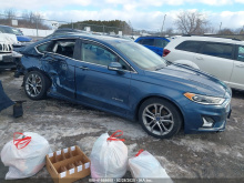 Ford Fusion Hybrid Titanium 2019 Blue 2.0L