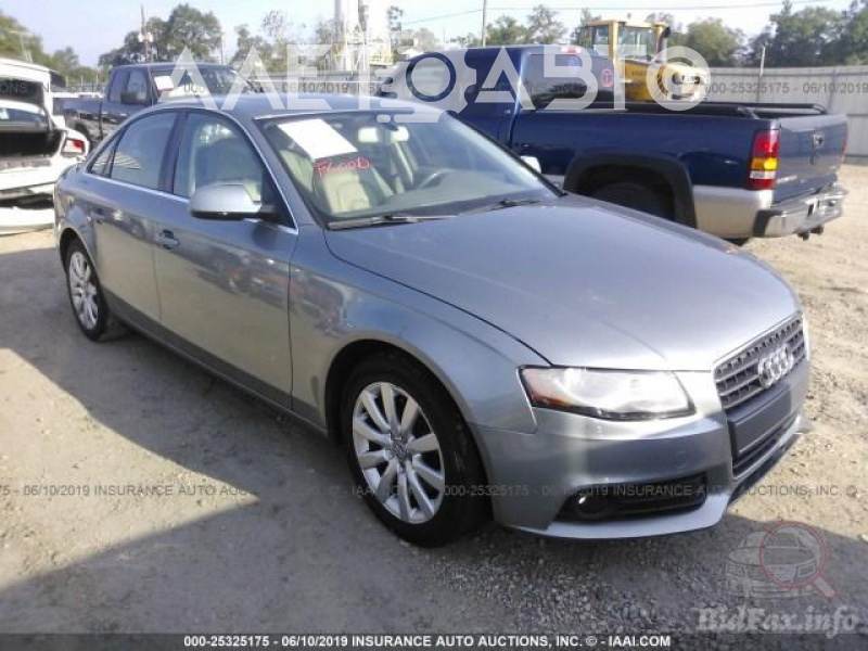 Audi A4 2011 Gray 2.0L