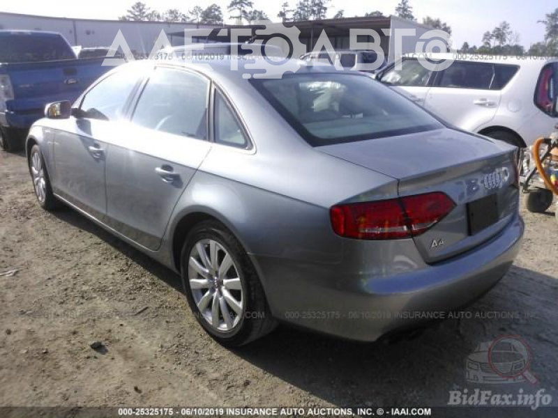 Audi A4 2011 Gray 2.0L