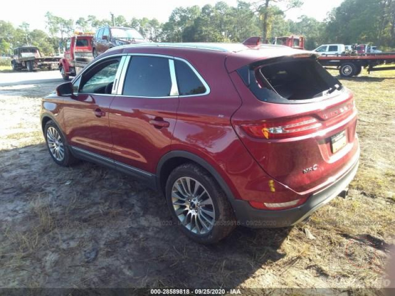 Lincoln Mkc 2015 Red 2.0L