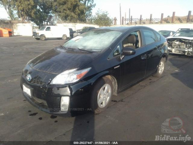 Toyota Prius Ii/Iii/Iv/V/I 2010 Black 1.8L