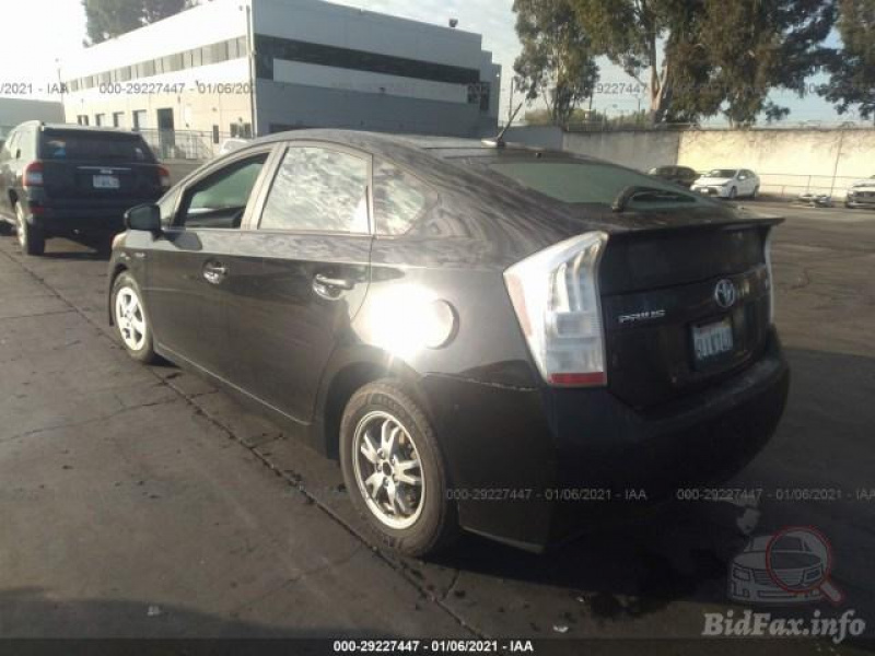 Toyota Prius Ii/Iii/Iv/V/I 2010 Black 1.8L