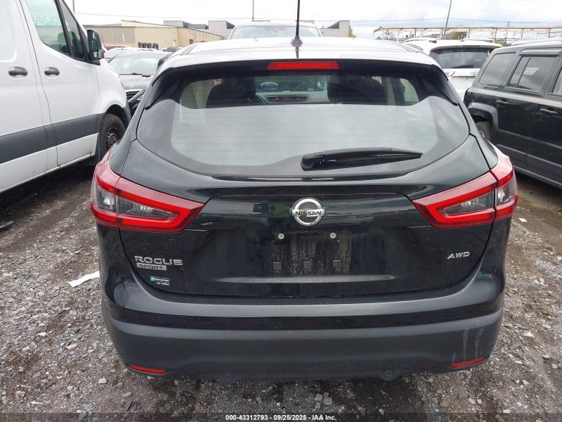 Nissan Rogue Sport S Awd Xtronic Cvt 2021 Black 2.0L