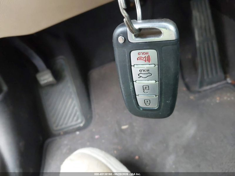 Hyundai Sonata Hybrid Limited 2014 Red 2.4L