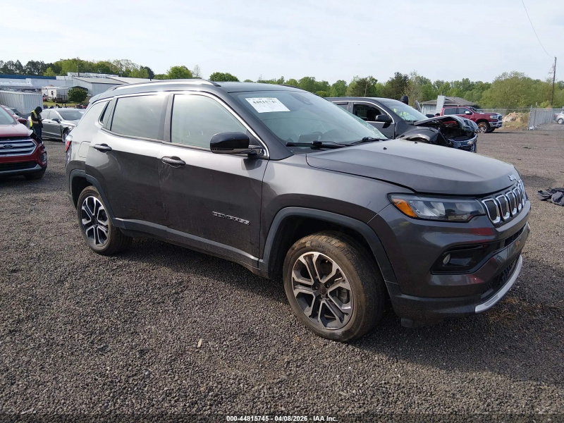 Jeep Compass Limited 4X4 2022 Gray 2.4L