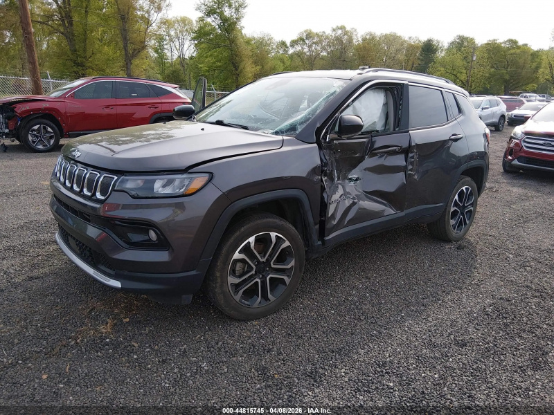 Jeep Compass Limited 4X4 2022 Gray 2.4L