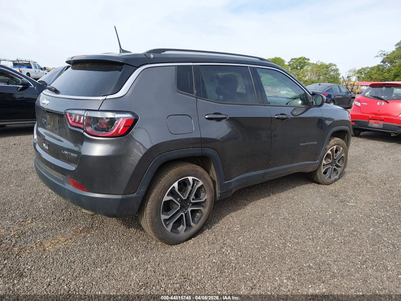 Jeep Compass Limited 4X4 2022 Gray 2.4L