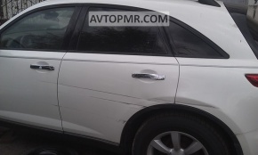 Rear left door glass for Infiniti FX35 FX45 03-08