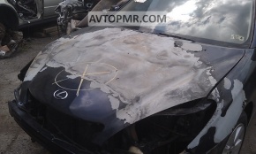The bare hood of a Lexus ES300 ES330 after a fire.