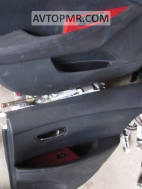 Rear right door panel for Lexus ES350 07-09, black