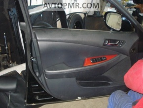 Black front left door panel for Lexus ES350 07-09