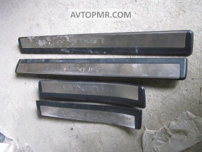 Lexus ES350 07-12 black inner front right door sill plate