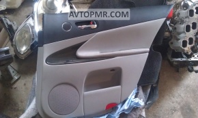 Door trim panel, rear right, Lexus GS300 GS350 GS430 GS450h 06-07, black with gray