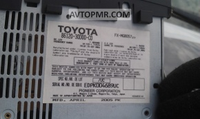 Monitor, display, navigation Lexus GS300 GS430 06-06 black