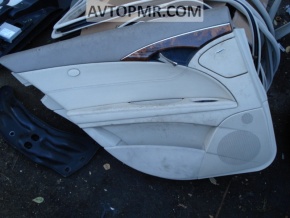 Door trim panel rear left Mercedes W211 beige