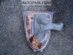 Light wood shifter cover for Mercedes W211
