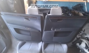 Door trim card rear left Mercedes W221 long black