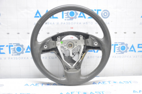 Subaru B10 Tribeca black leather steering wheel