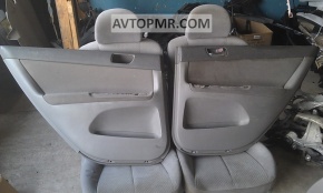 Door trim panel, rear left, gray, Toyota Camry v30 2.4