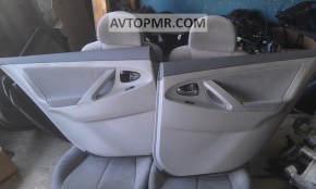 Toyota Camry v40 rear left door panel, black leather