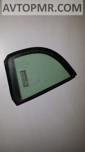 Rear right fixed glass window for Hyundai Azera 12-17 with chrome molding