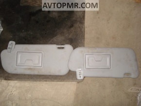 Left visor Mazda3 03-08 gray