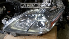 Left front headlight Toyota Prius 30 10-11 Halogen, plaque inside