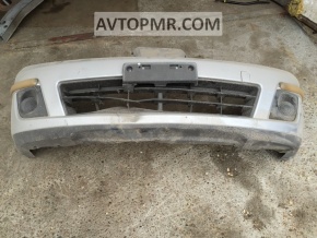 Lower front bumper grille with damage Nissan Versa 1.8 10-12