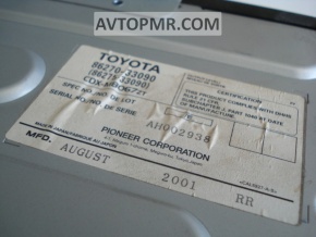 6-disc CD changer with Lexus ES300 cartridge