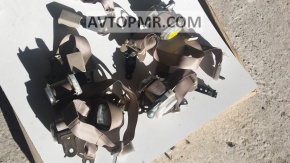 Rear left seat belt, beige, Lexus ES300 ES330