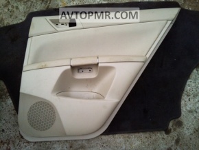 Door trim panel, rear right, beige, Suzuki Kizashi 10-15
