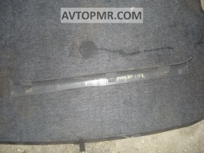 Inner front right door sill trim, gray, Toyota Prius 2009-2010