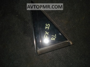 Infiniti FX35 FX45 03-08 rear left triangle door glass