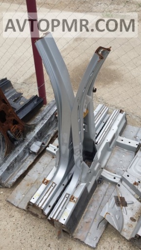 Mercedes W221 silver left center pillar