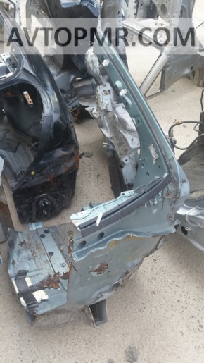 Front shield, upper pillar, part of the front left threshold of a Toyota Camry v40 gray